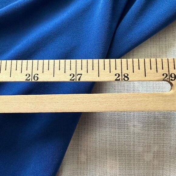 Chicos Womens Blue 3/4 Sleeve Button Detail Top Size 4 (XL) Minimalist Academia - Picture 7 of 8